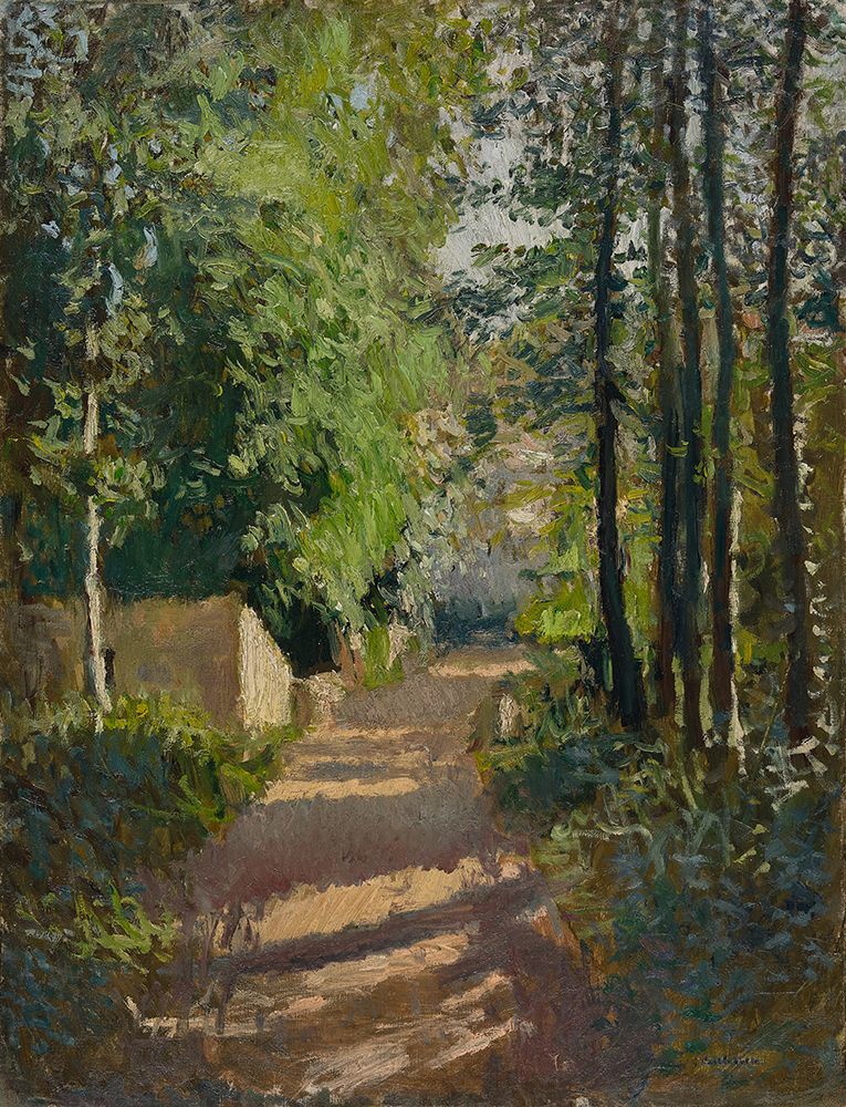 Wooded Alley in Normandy 1882