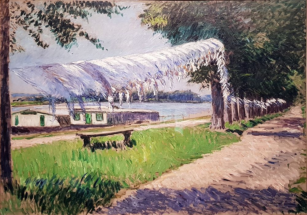 Drying Laundry on the Banks of the Seine 1892