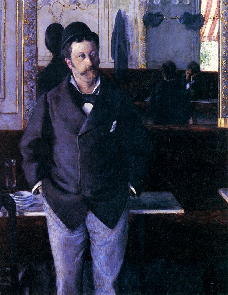 In a Cafe 1880