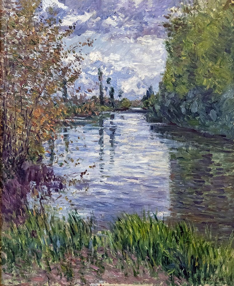 The Small Arm of the Seine in Autumn ca 1890