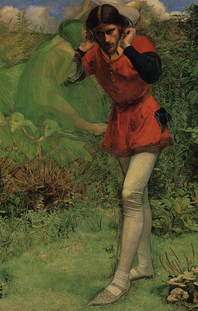 Ferdinand lured by Ariel 1849 detail