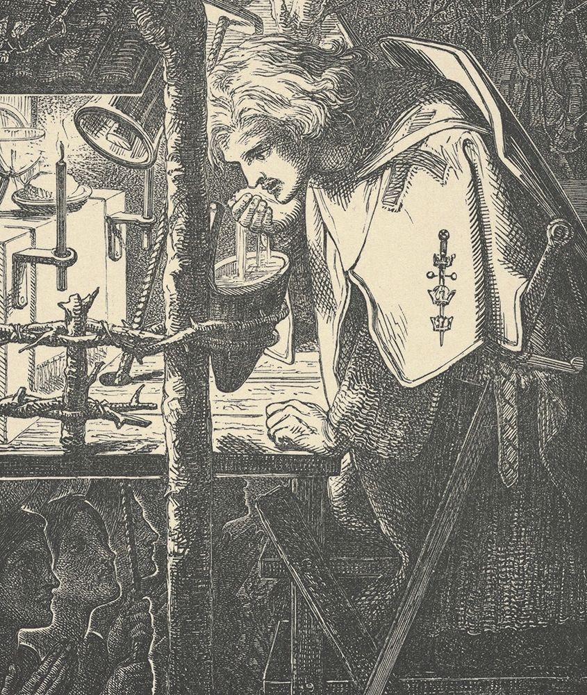 Sir Galahad from Tennyson and 39 Poems 1903