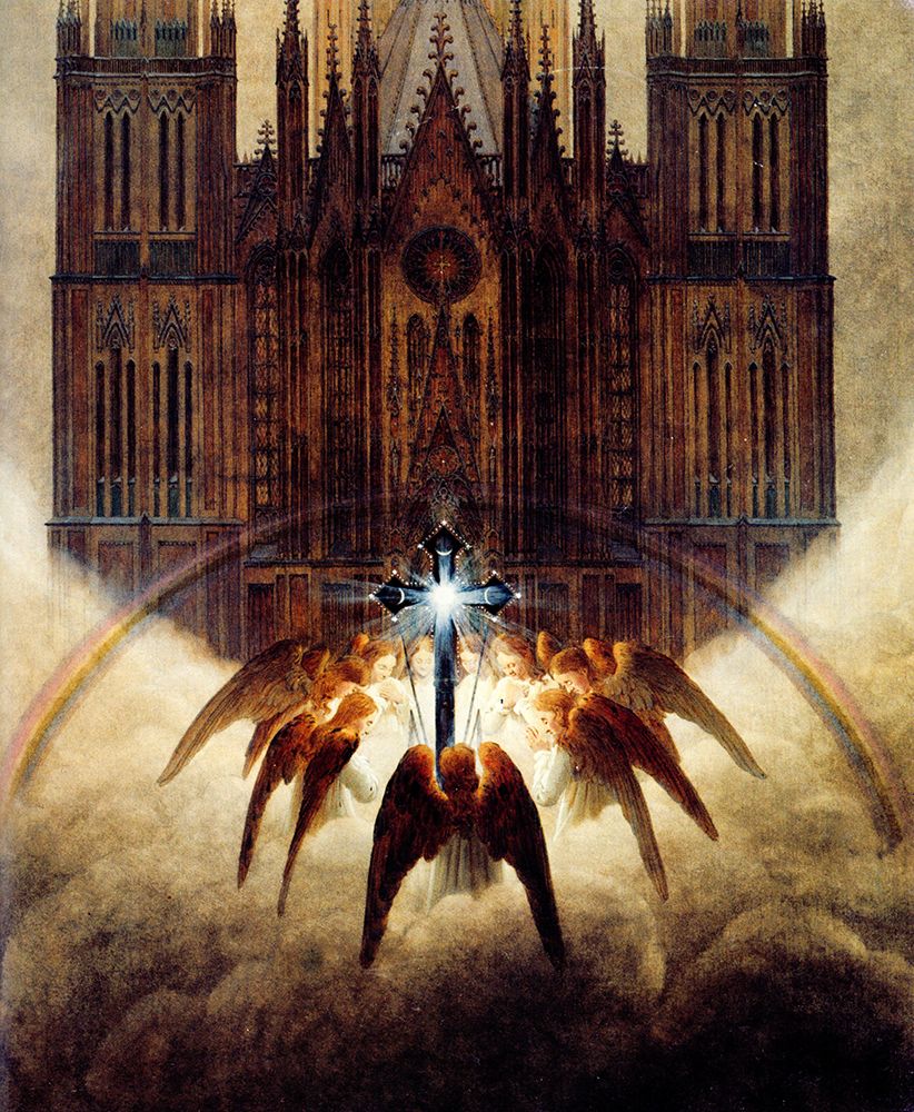 The Cathedral detail ca 1818
