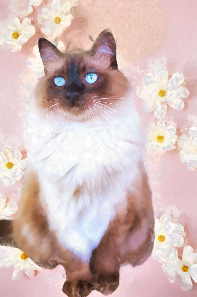 Fall Blossoms Panel II