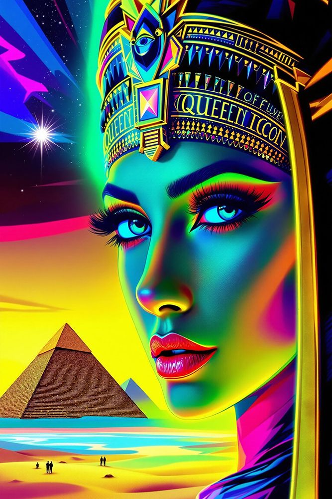 Cleopatra Pop Art V