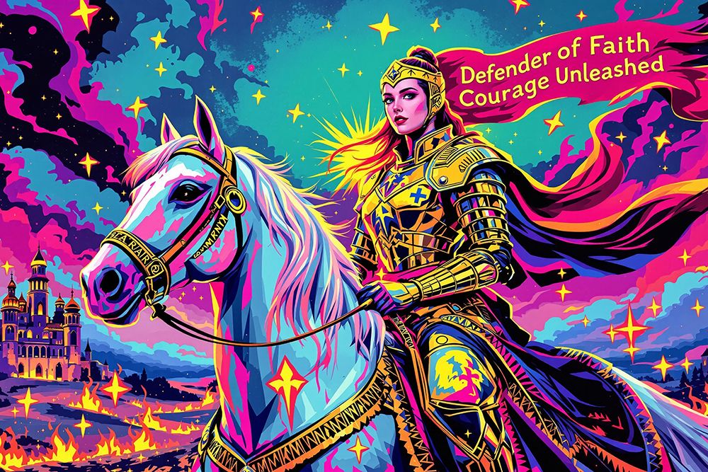 Joan of Arc Pop Art I