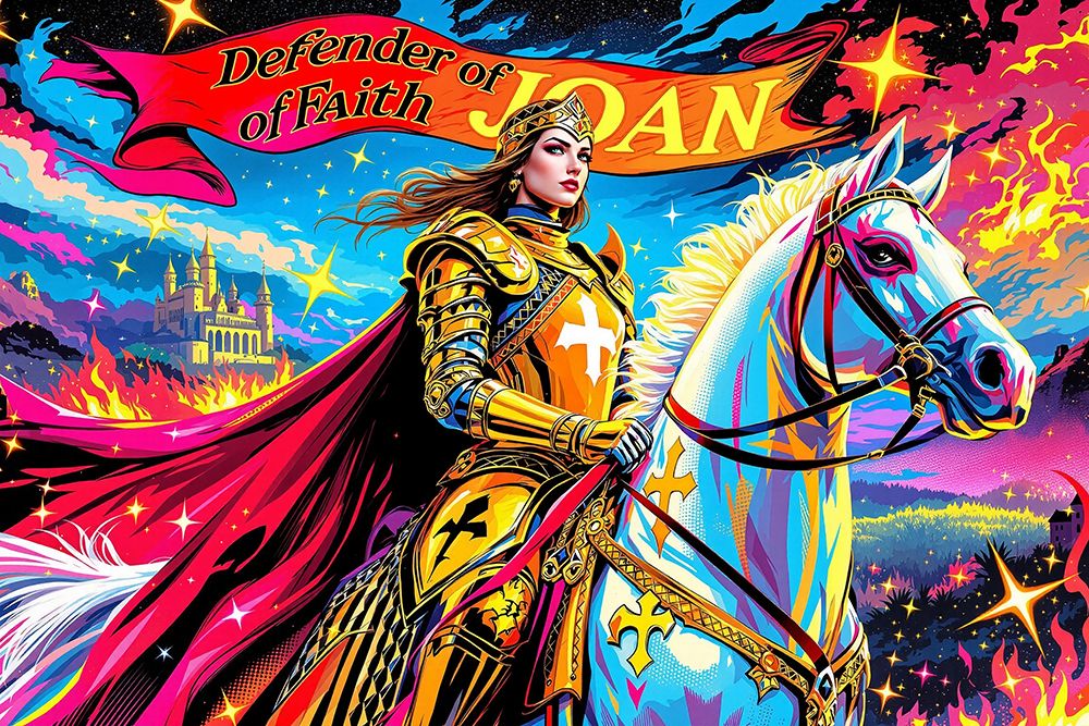 Joan of Arc Pop Art II