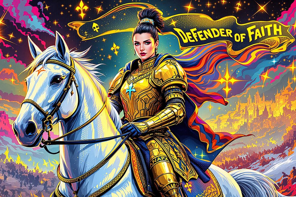 Joan of Arc Pop Art III
