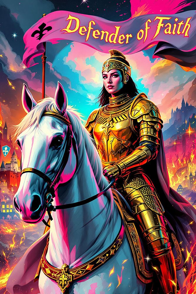 Joan of Arc Pop Art V