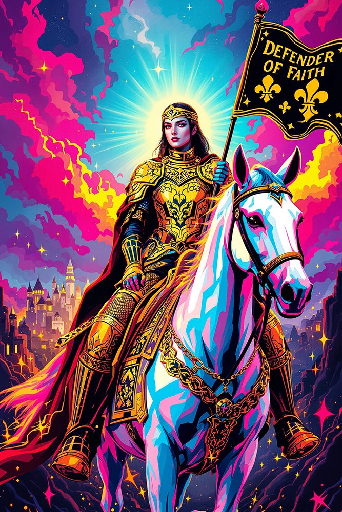 Joan of Arc Pop Art VI