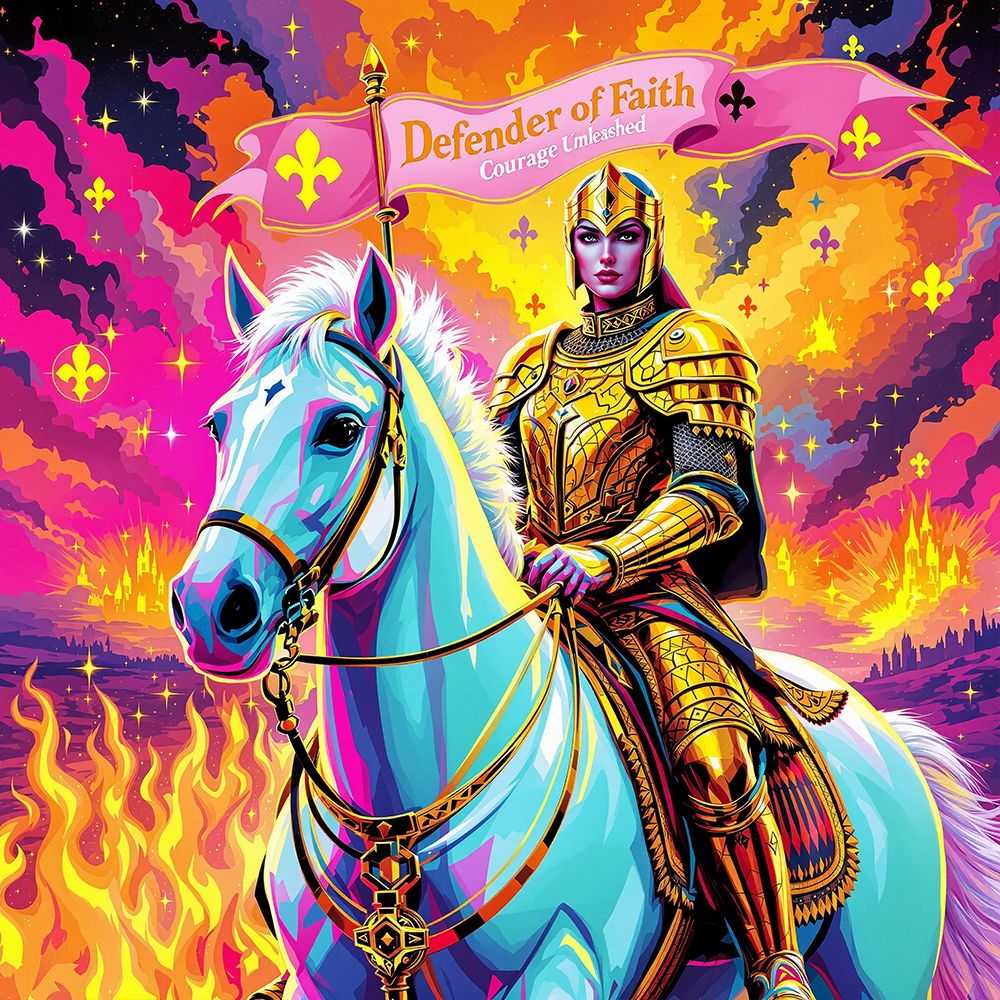 Joan of Arc Pop Art IX
