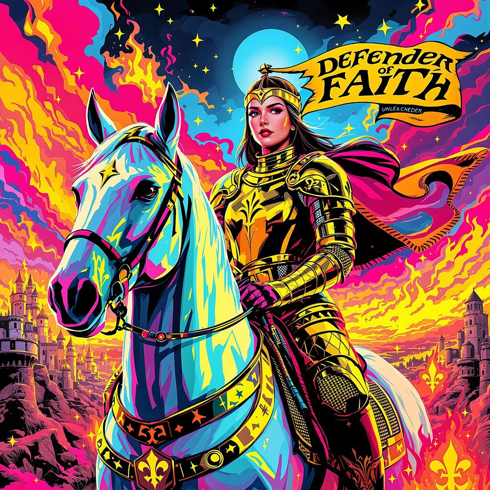 Joan of Arc Pop Art XI