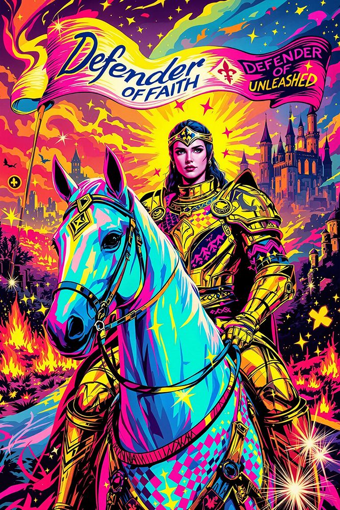Joan of Arc Pop Art XX