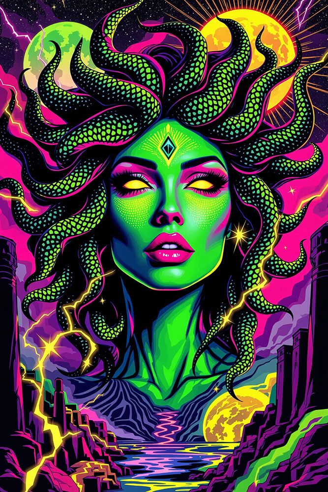 Medusa Pop Art III