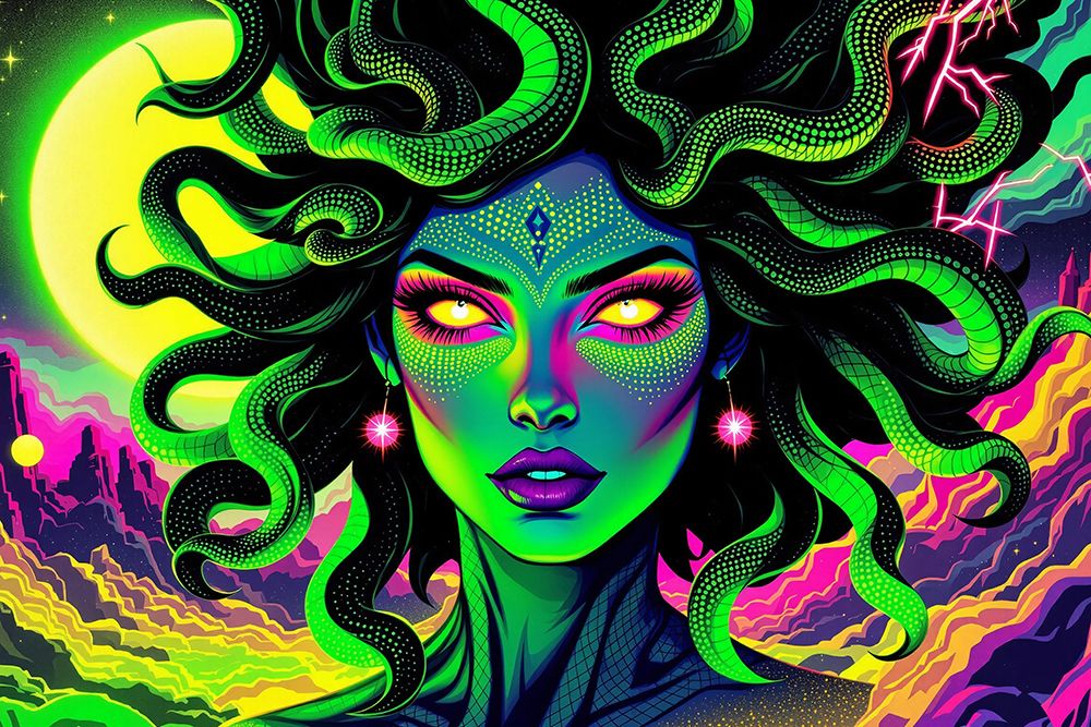 Medusa Pop Art IV