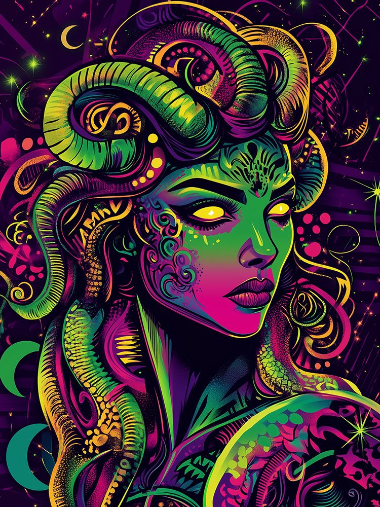 Medusa Pop Art XIX