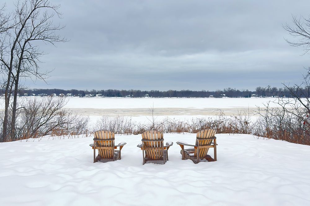 Adirondack Chairs Along the Ottawa River