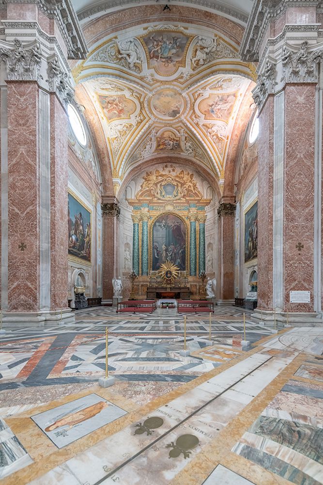 Italy, Rome Basilica di Santa Maria degli Angeli e dei Martiri
