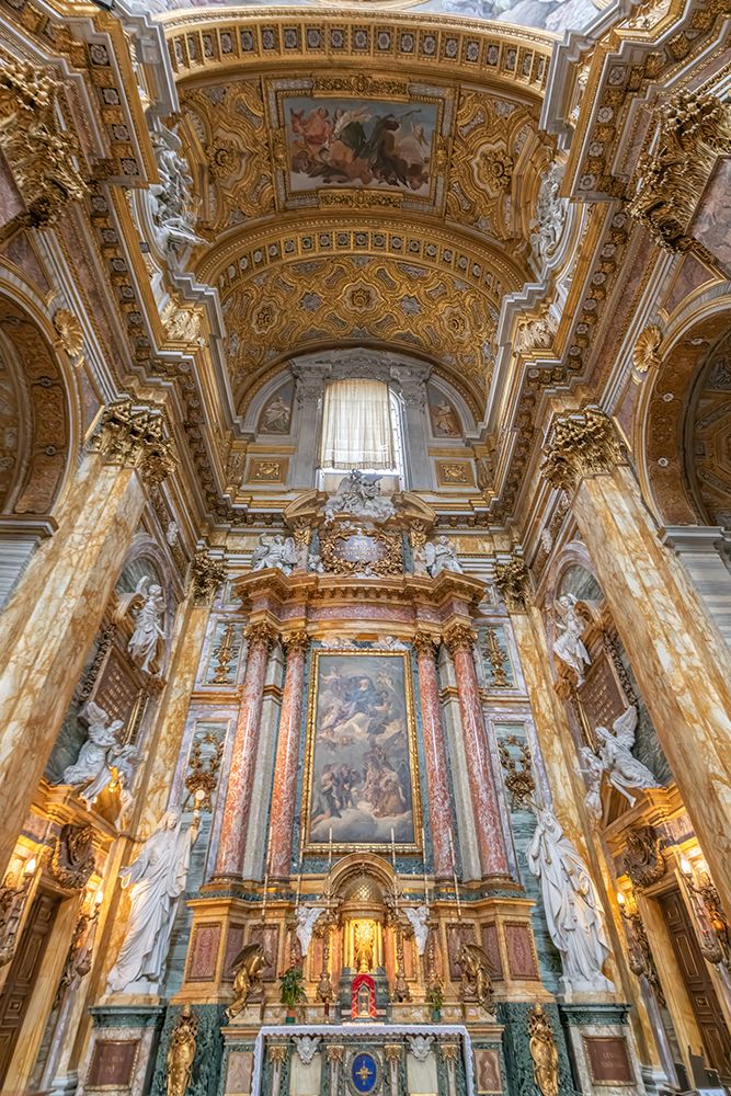 Italy, Rome Basilica of Saints Ambrose and Charles Borromeo II