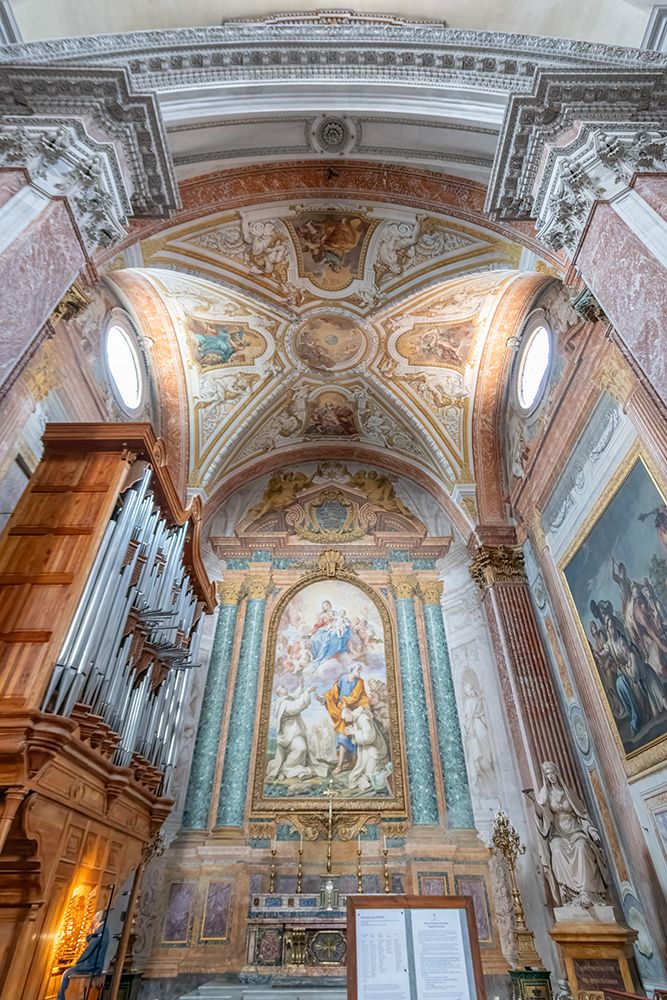 Italy, Rome Basilica of St. Mary of the Angels and the Martyrs