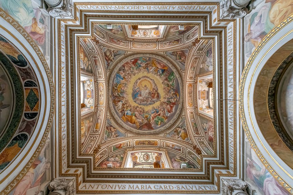 Italy, Rome Church of San Gregorio