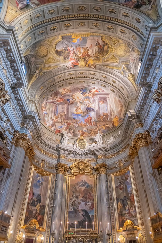 Italy, Rome Church of St. Ignatius of Loyola at Campus Martius I