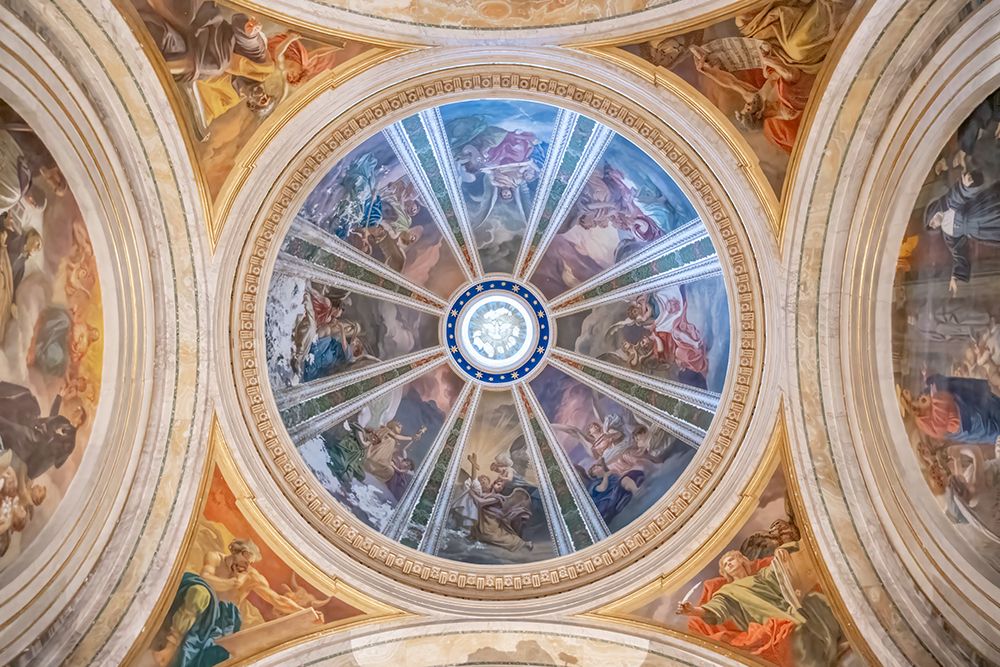 Italy, Rome Church of St. Ignatius of Loyola at Campus Martius II