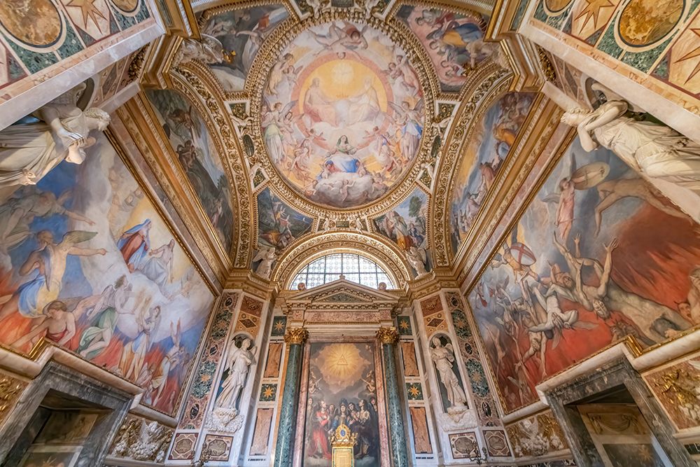 Italy, Rome interior of the Church of the Gesu V