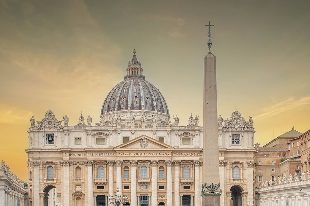 Italy, Rome St. Peters Basilica located in Vatican City II