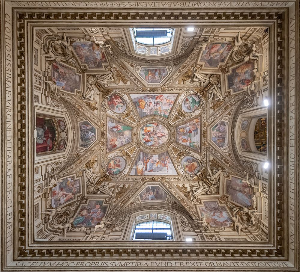 Italy, Rome the Basilica di Santa Maria in Trastevere