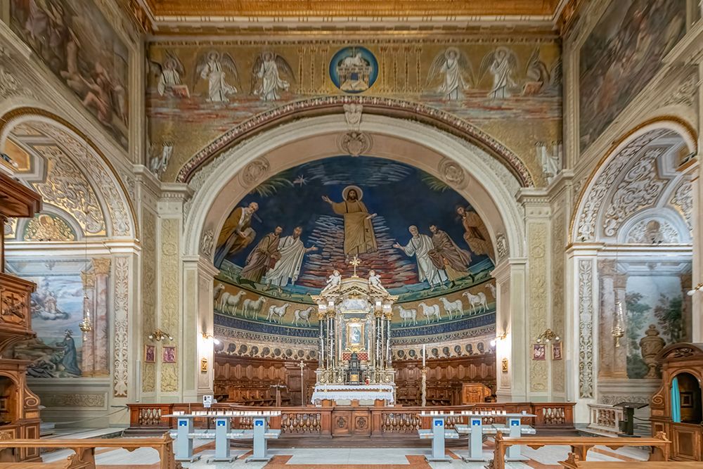 Italy, Rome the Basilica of Saints Cosmas and Damian II