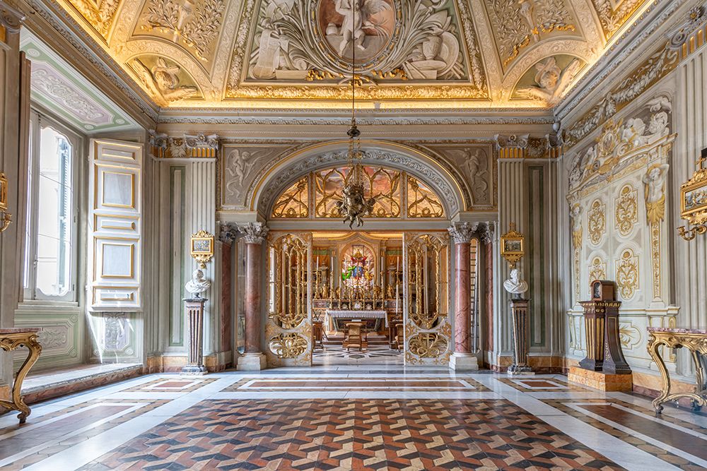 Italy, Rome the Chapel of Saint Claire, within the Palazzo Doria Pamphilj