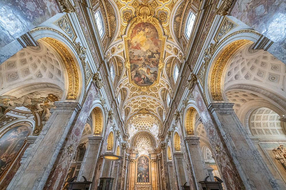 Italy, Rome the Church of San Luigi dei Francesi