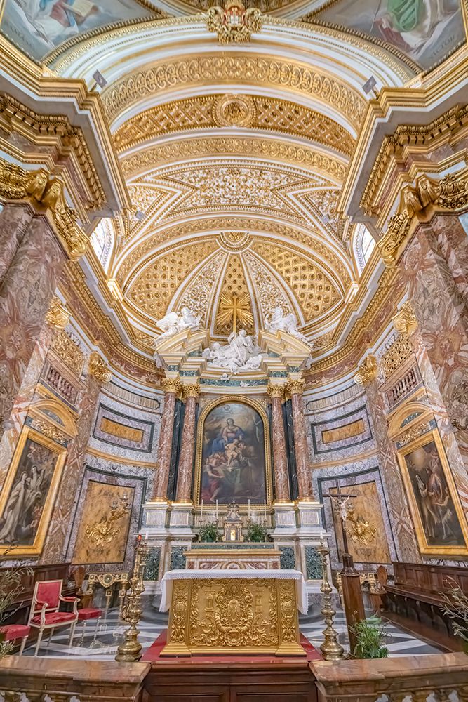 Italy, Rome the Church of SantAntonio dei Portoghesi, Saint Anthony of the Portuguese II