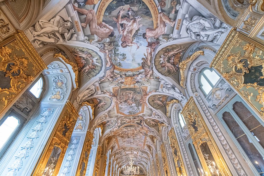 Italy, Rome the interior of the Galleria Doria Pamphilj II