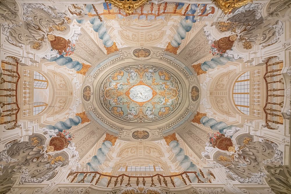 Italy, Rome the interior of the Galleria Doria Pamphilj III