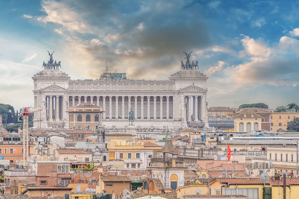 Italy, Rome Victor Emmanuel II Monument, the Altare della Patria, Altar of the Fatherland