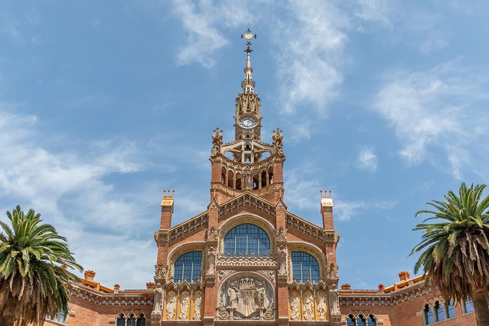 Spain, the Hospital de Sant Pau in Barcelona