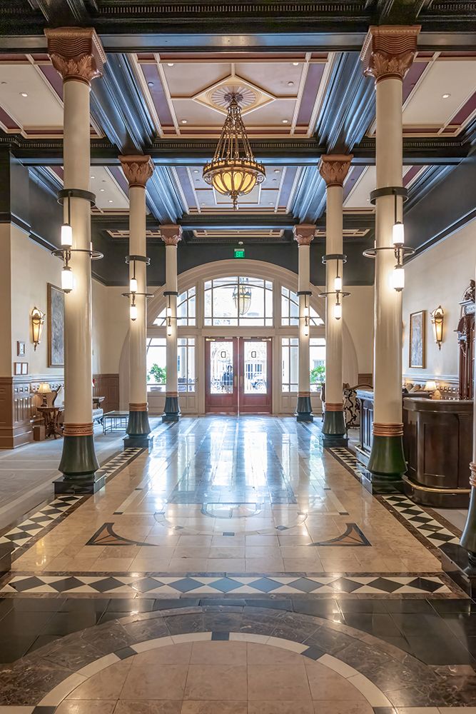 Texas, Lobby of The Driskill Hotel in Austin