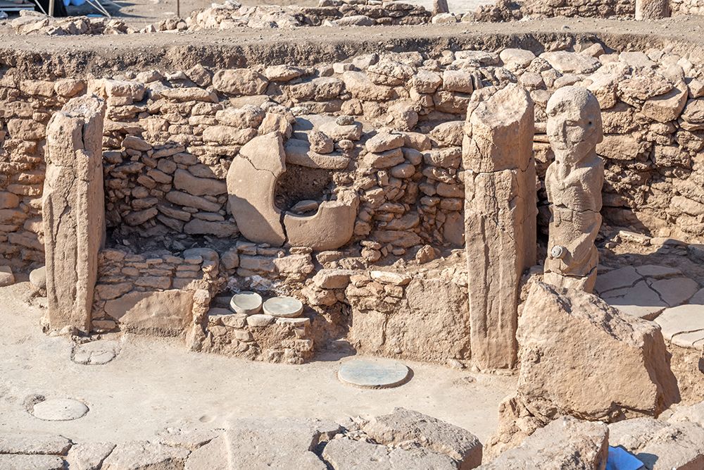 Turkey, Ancient Ruins at Karahan Tepe II