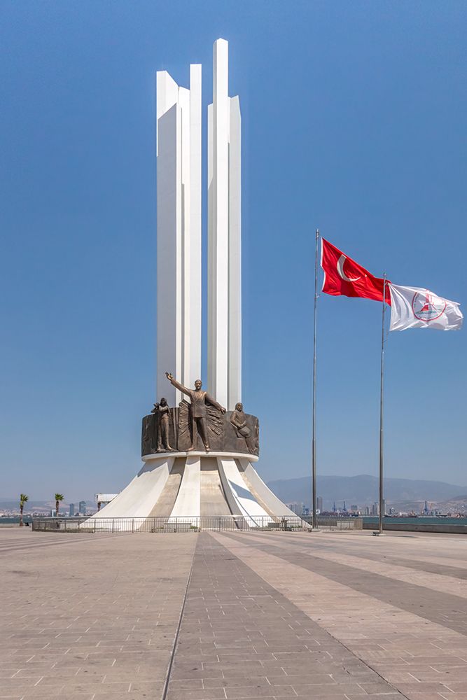 Turkey, Ataturk, His Mother and Womens Rights Monument