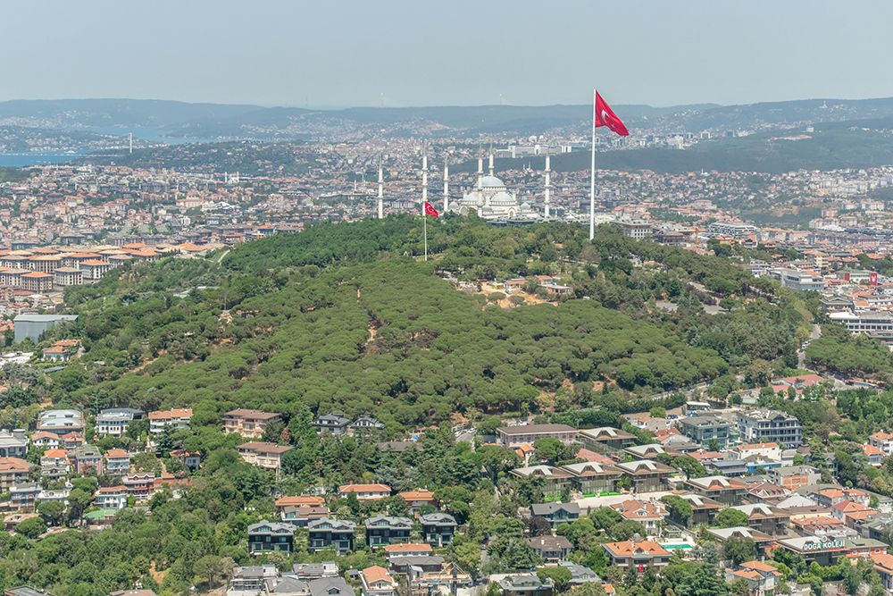 Turkey, Istanbul Camlica Mosque