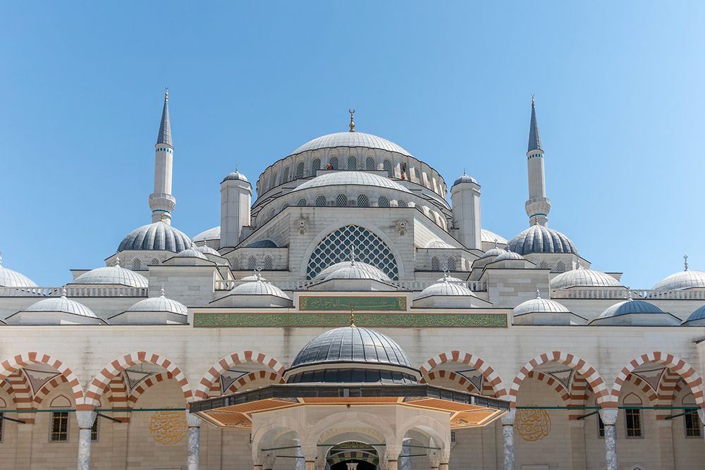 Turkey, Istanbul Grand Camlica Mosque