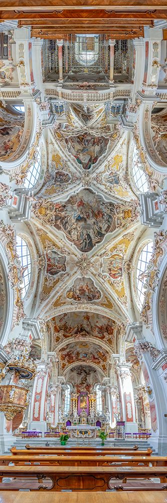 Vertical Churches, Abbazia di Novacella, Neustift Abbey near Brixen in South Tyrol, Italy