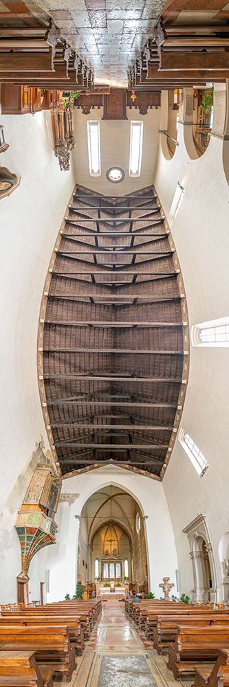 Vertical Churches, Basilica di Santa Croce, Basilica of the Holy Cross in Florence, Italy
