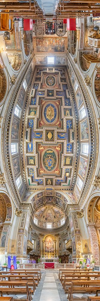 Vertical Churches, Chiesa di San Marcello al Corso, Church of Saint Marcellus Corso in Rome, Italy