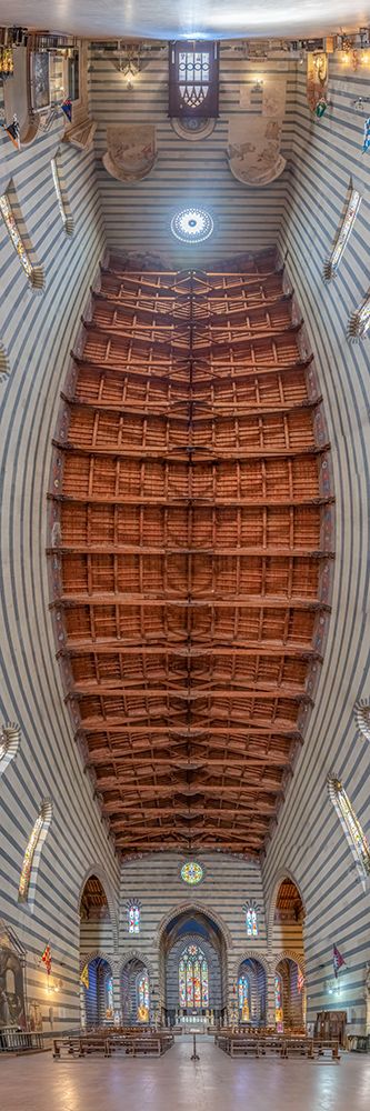 Vertical Churches, Orvieto Cathedral, Duomo di Orvieto in Umbria, Italy