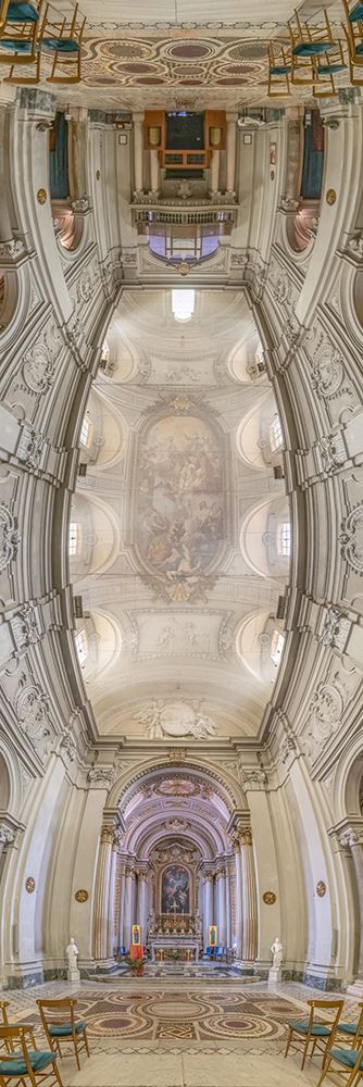 Vertical Churches, San Gregorio Magno al Celio church in Rome, Italy