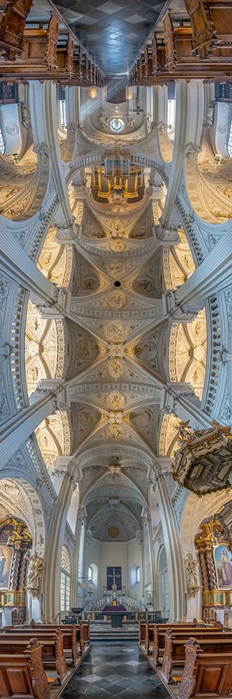 Vertical Churches, St. Andreas Church in Dusseldorf, Germany