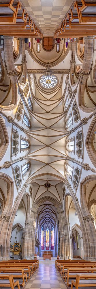 Vertical Churches, St. Pauls Church, Paulskirche in Munich, Germany